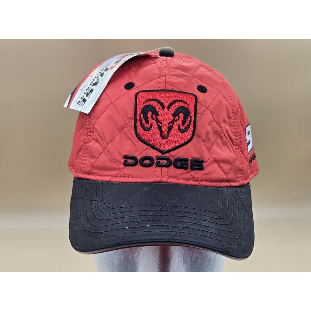 Kasey‎ Kahne Hat #9 Adjustable Dodge Nascar Chase Authentics Quilted Vintage NWT